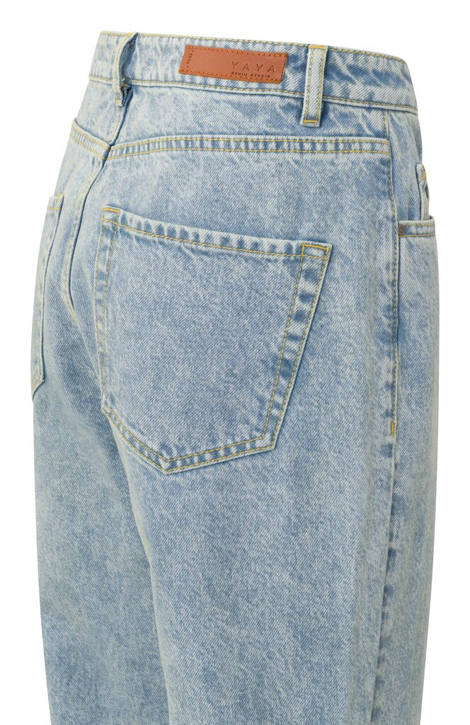 Boyfriend-Jeans im Five-Pocket-Design ohne Stretch