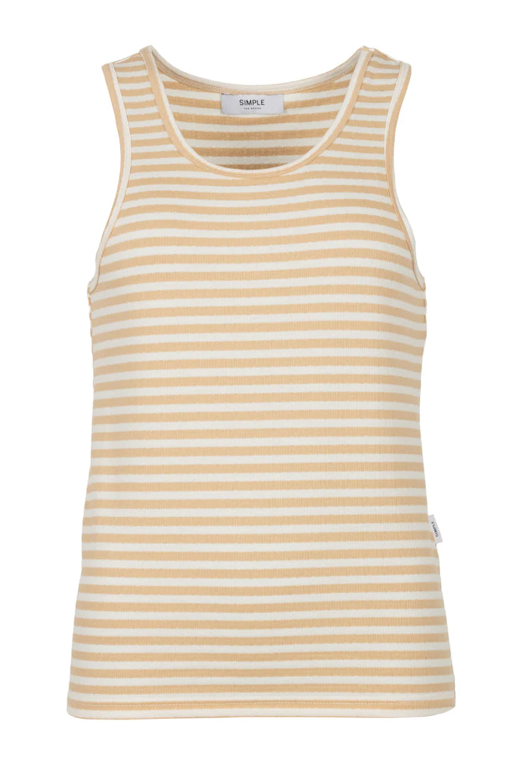 Top - Jersey Prato Egret/ Irish Cream