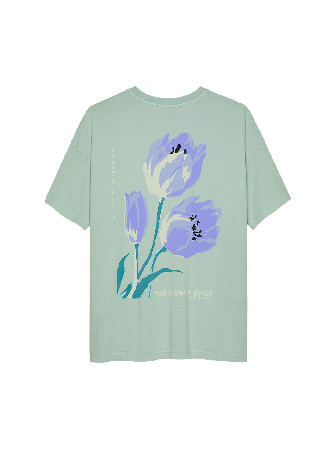 T-Shirt Tulips Gossamer Green