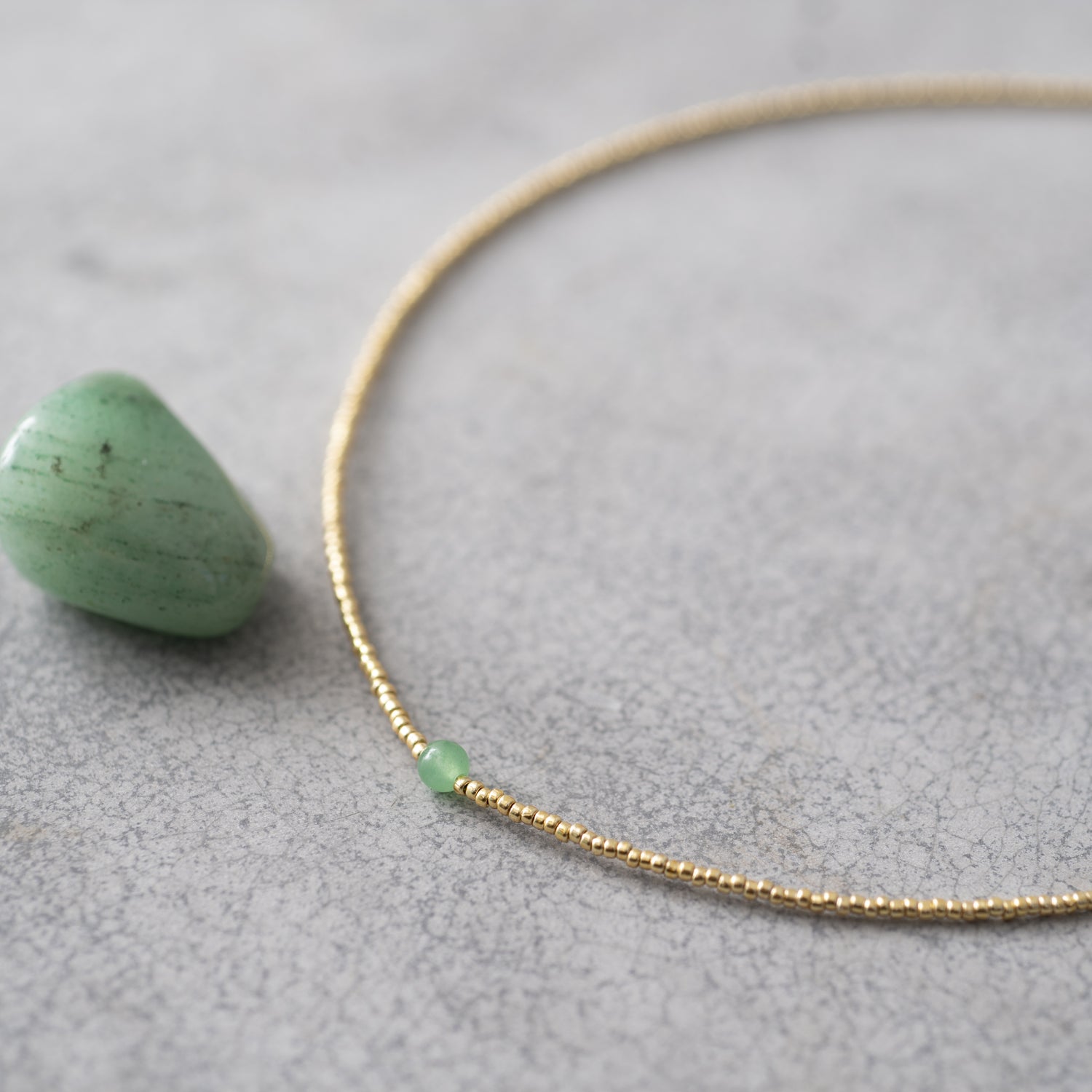 Flora Aventurine GC Necklace