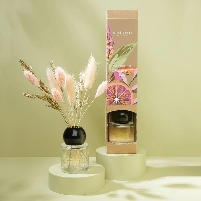 Duftstäbchen mit getrockneten Blumen 50 ml – Grapefruitsalbei