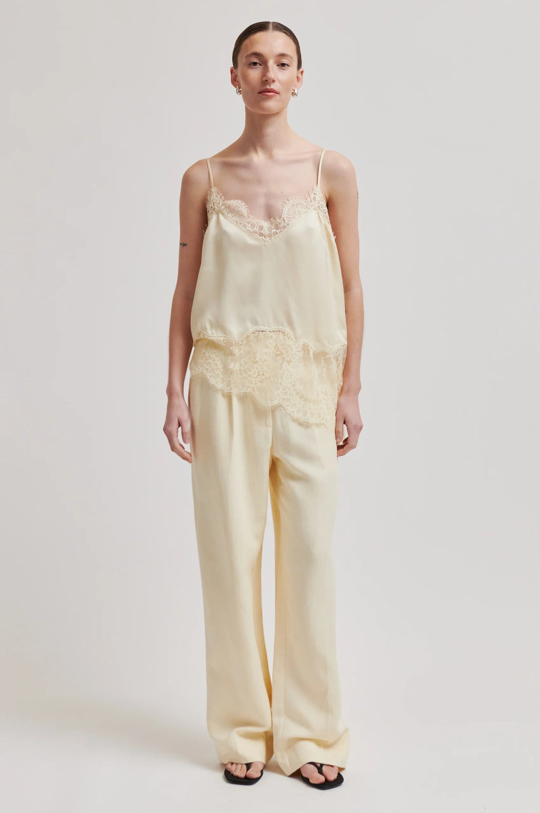 Wilina Strap Top Alabaster Gleam