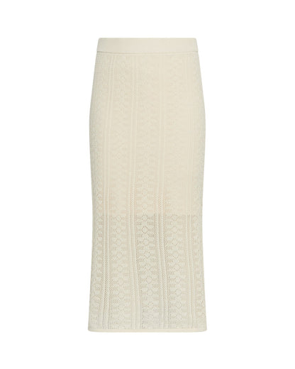 MSCHCelestina HW Skirt Bleached Sand