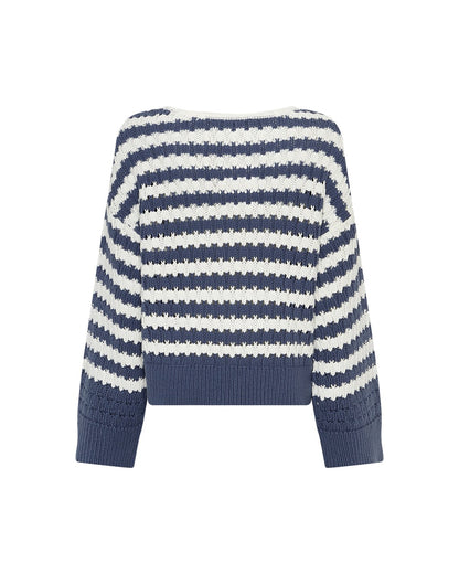 MSCHCestine Jillena Pullover STP V Indigo Egret