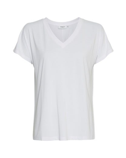 MSCHFenya Modal V Neck Tee Optical Snow