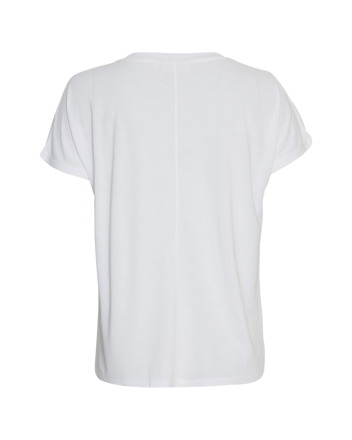 MSCHFenya Modal V Neck Tee Optical Snow