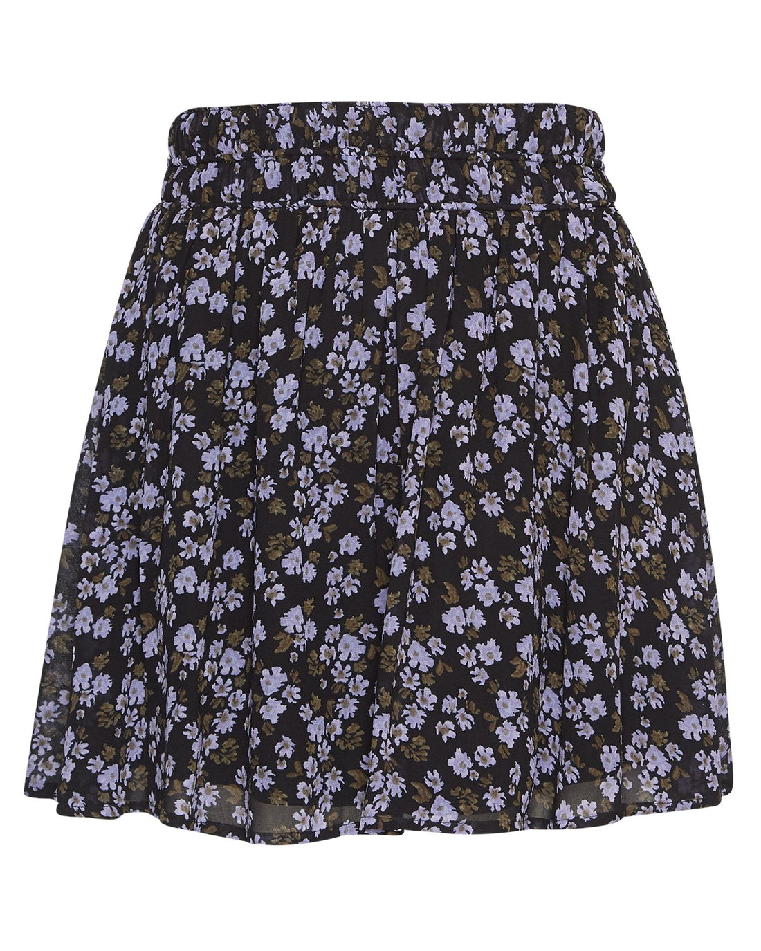 MSCHKasandra Orabella Skirt AOP Lavender V Flw