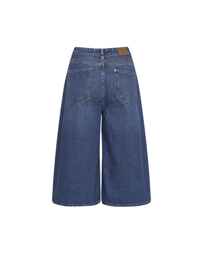 MSCHKine Lis Culotte Jeans Mid Blue Wash