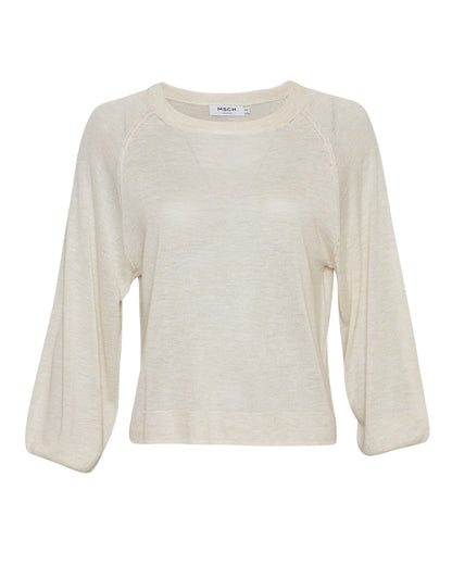 MSCHKobra Pullover Sand Melange