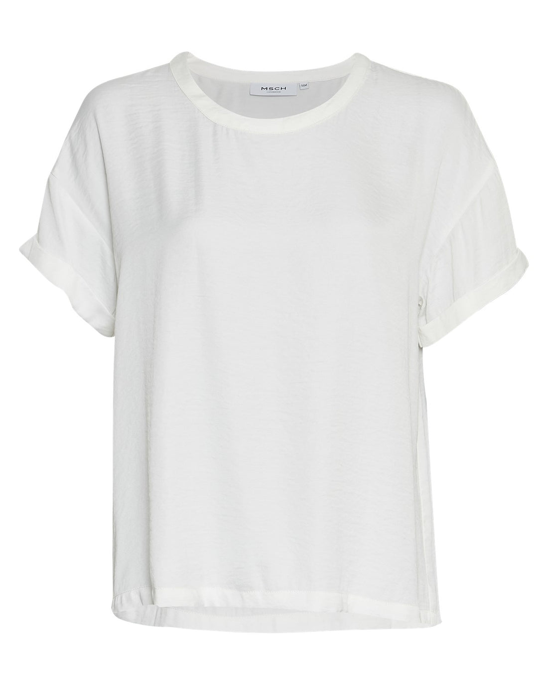 MSCHMaluca SS Top Cloud White
