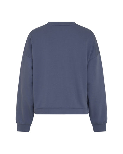 MSCHMela Briena MSCH Sweatshirt V Indigo Oatmea