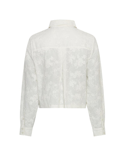 MSCHSylvia Shirt EMB Egret