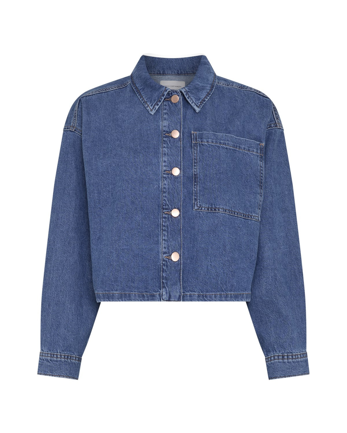 MSCHTurig Alena Shirt Mid Blue Wash