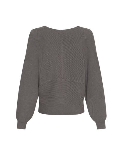 MSCHZinelle Rachelle Wrap Pullover Mul Basil Mel