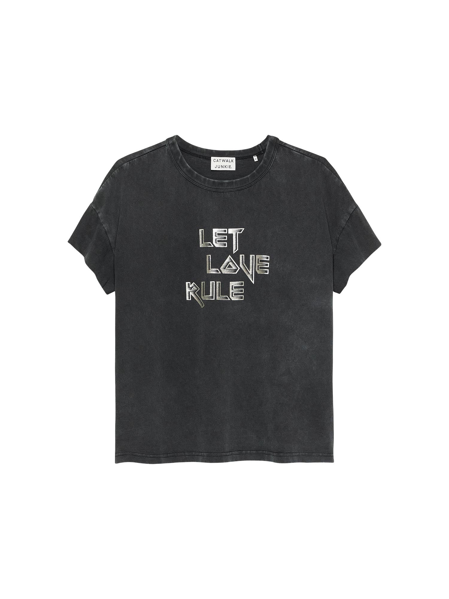 Relaxed Tee Dark Grey &