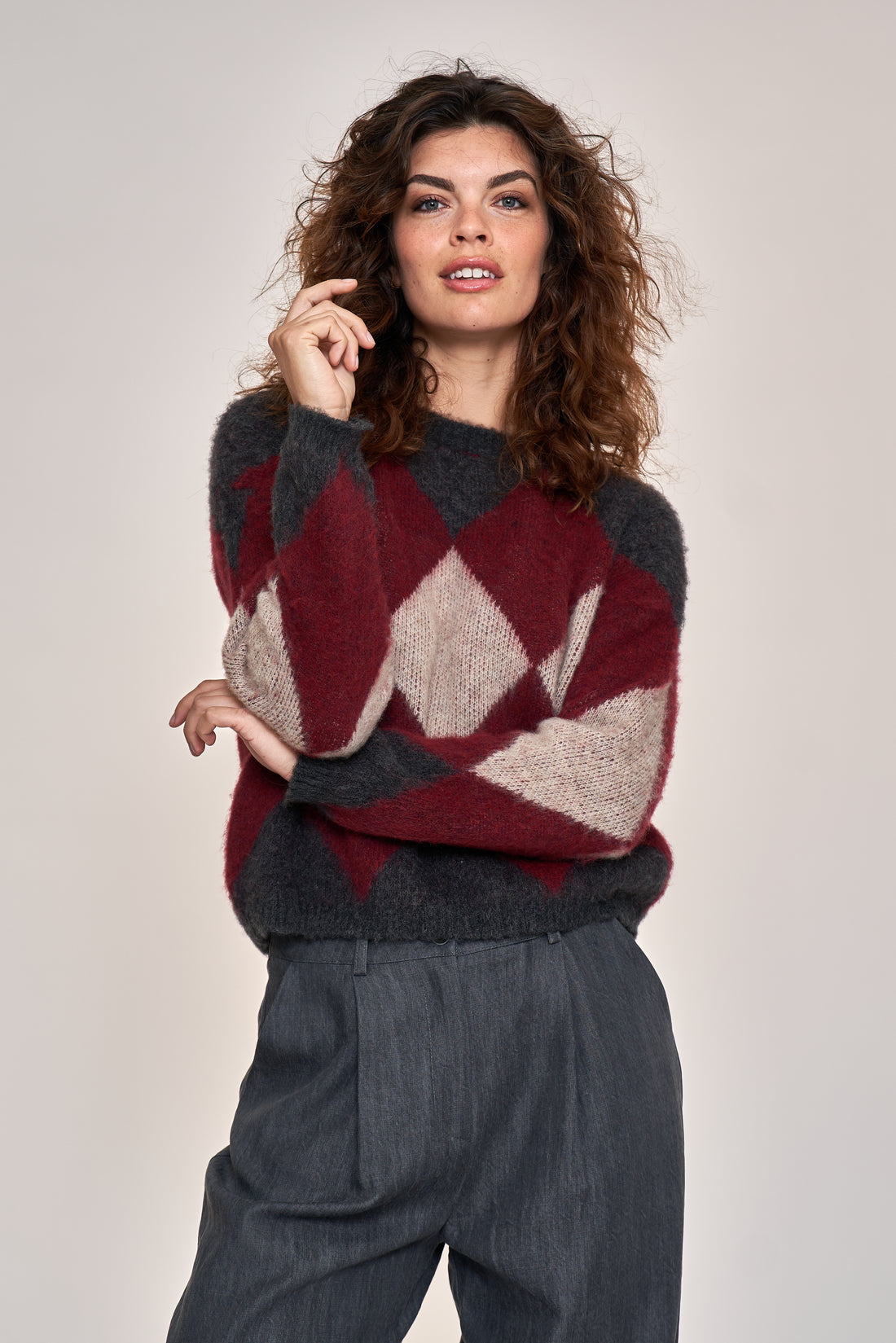 Knit- Pull Zargyle Multi