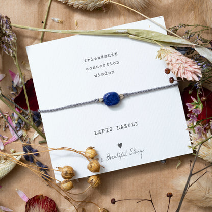 Gemstone card Lapis Lazuli