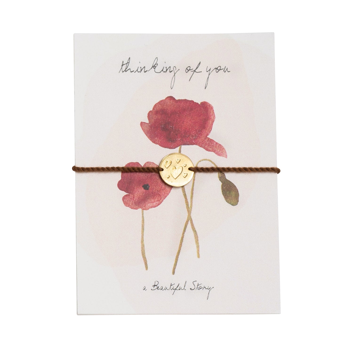 Schmuck Postkarte Poppy