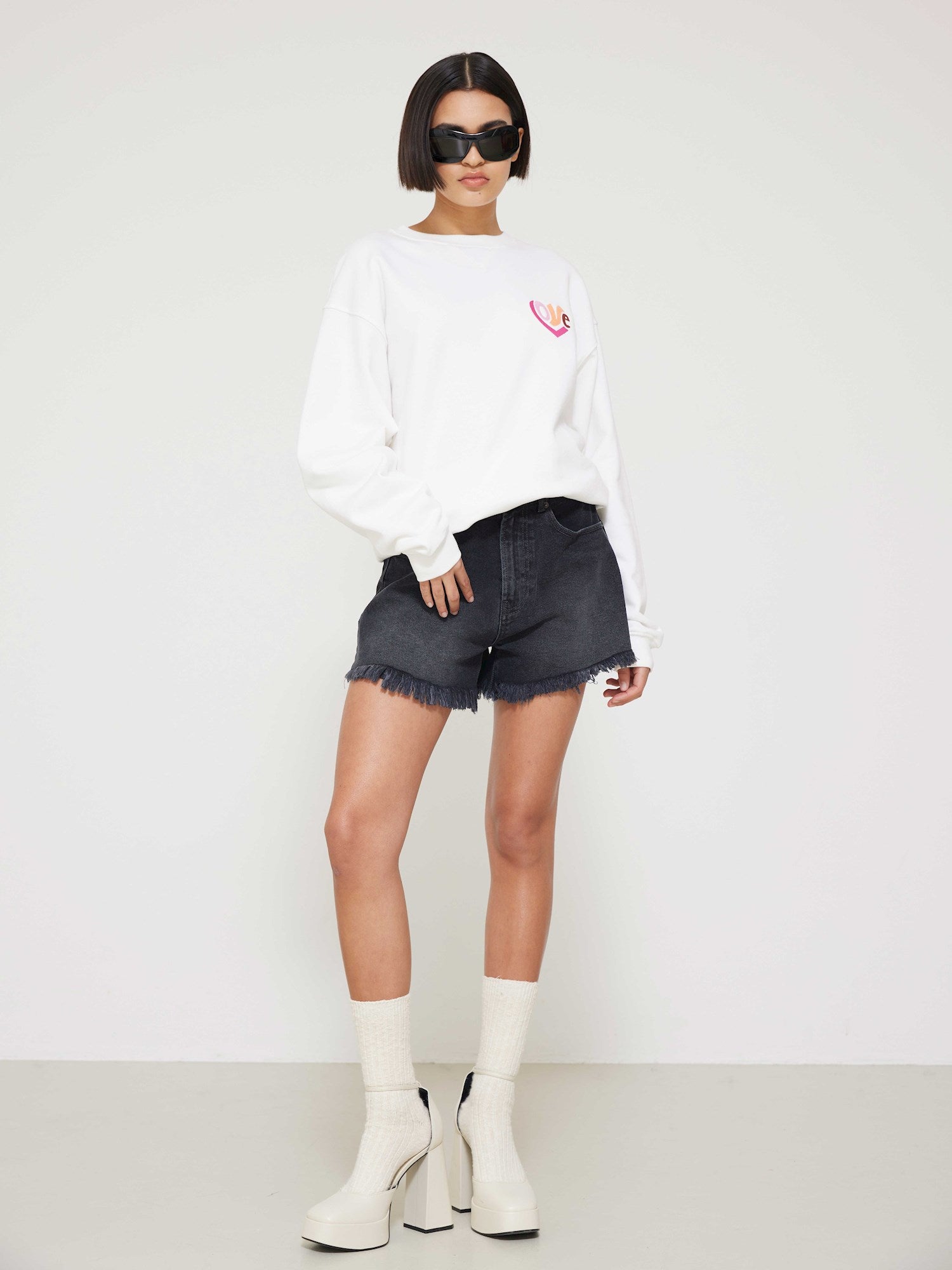 Sweater POWER OF LOVE Off White